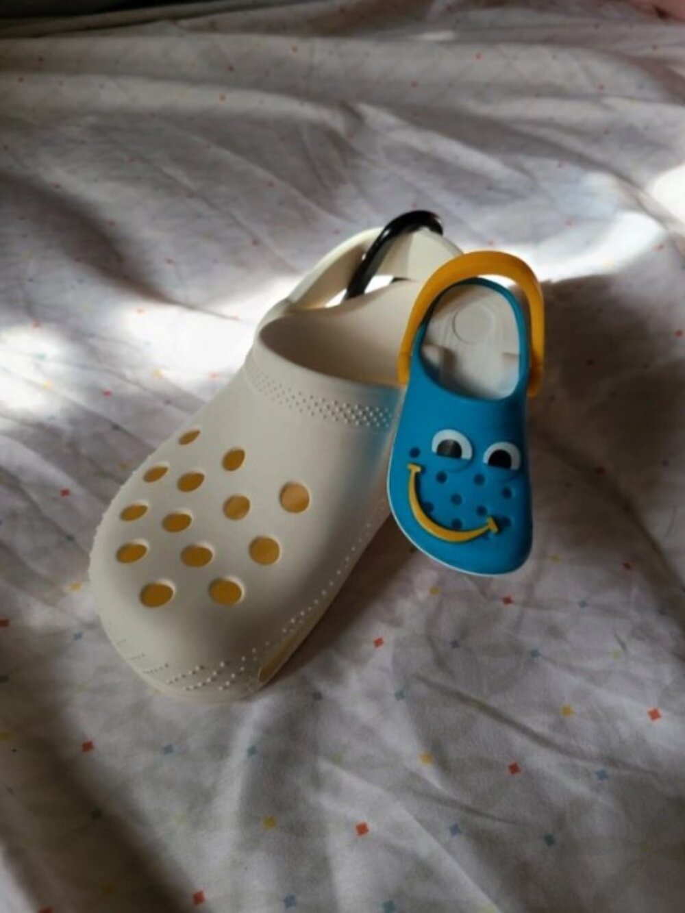 Croc Bag Pouch with Croc Keychain